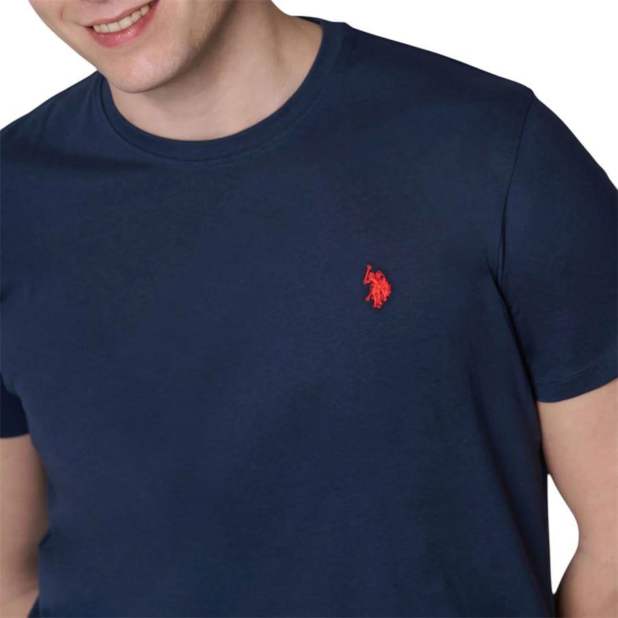 Mick t-shirt a maniche corte in cotone con logo da uomo U.S. Polo Assn | US41154004179